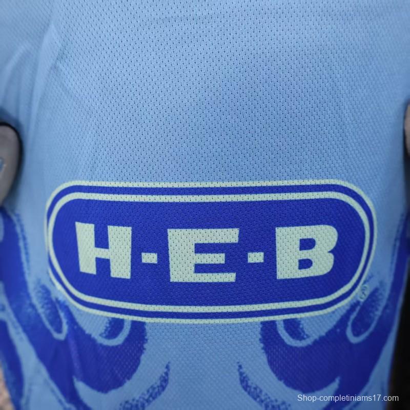 Player Version 25/26 Tigres Away Blue Jersey