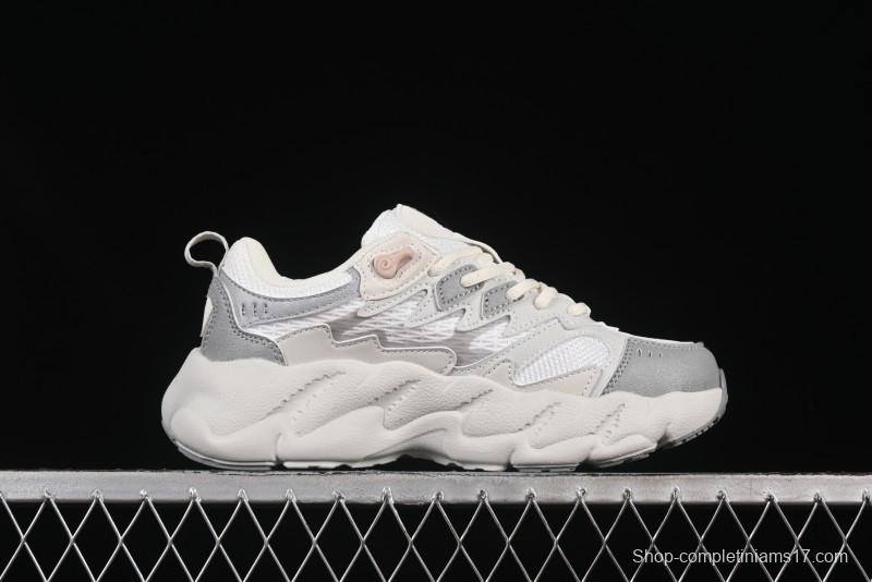 Fila Fusion Fern 2.0 Retro Chunky Sneakers with 3CM Height Increase - F12W511101FCF