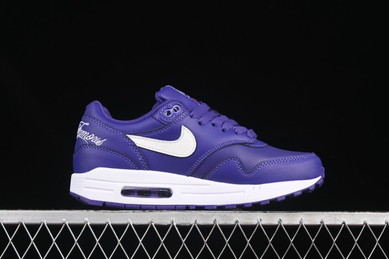 Nike Air Max 1 Retro Running Shoes with Half-Sole Air Cushion - HF8813-500
