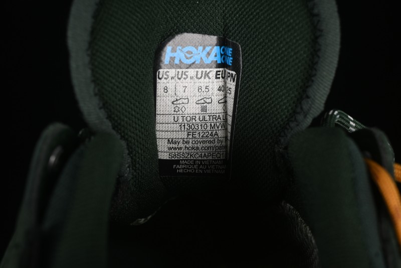 HOKA ONE ONE Tor Ultra Low Round Toe Cushioned Durable Low-Top Hiking Shoes - 1130310 MVW