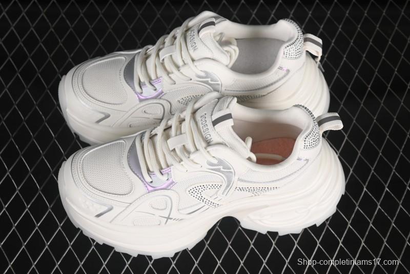 GG-CC 25ss New Platform Chunky Sneakers with 7CM Height Increase - 668-2