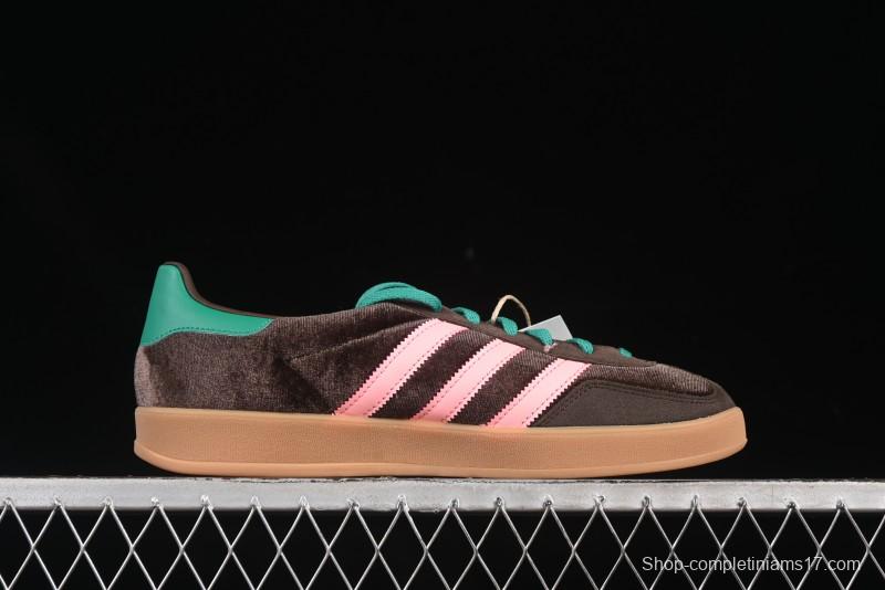 Adidas Originals Gazelle Indoor JI2714 Retro Casual Anti-Slip Wear-Resistant Low-Top Sneakers - JI2714