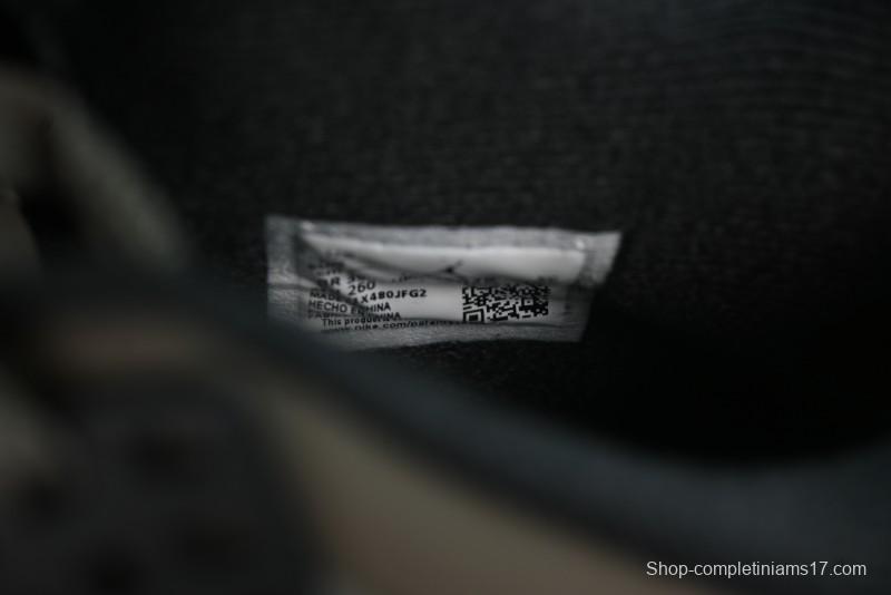 Nike Air Jordan 4 Retro Sneakers in Cave Stone Brown Suede with Black Mesh - FV5029-200