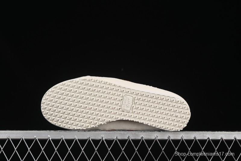 Onitsuka Tiger Mexico 66 Sabot Slip-On Sneakers with Breathable Mesh Upper - 1183A707-106