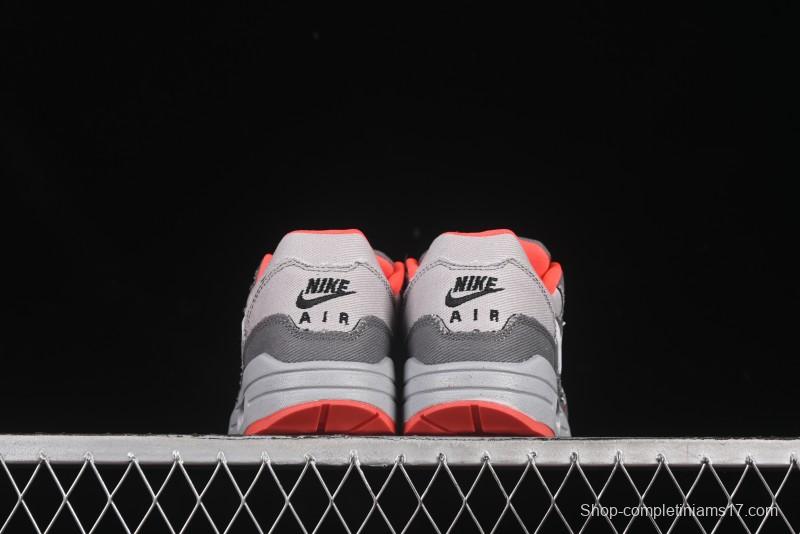 Nike Air Max 1 Retro Running Shoes with Half-Sole Air Cushion - BV1977-011