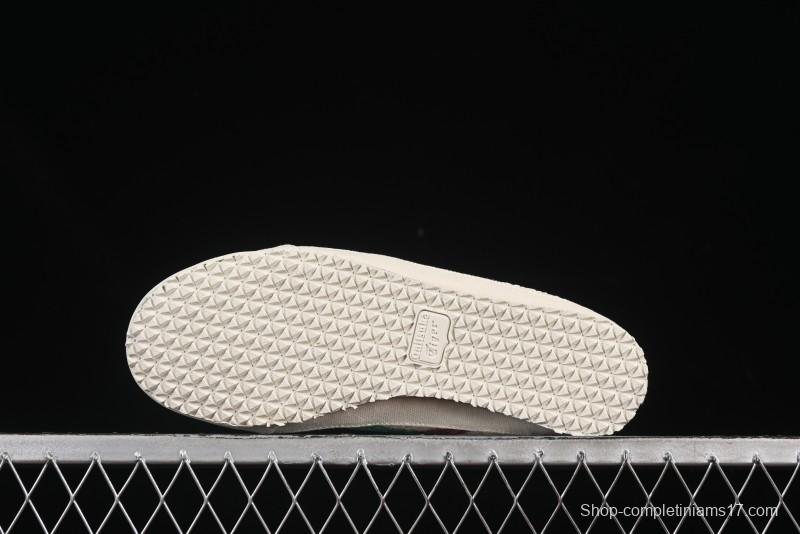 Onitsuka Tiger Mexico 66 Sabot Slip-On Sneakers with Breathable Mesh Upper - 1183C123-103