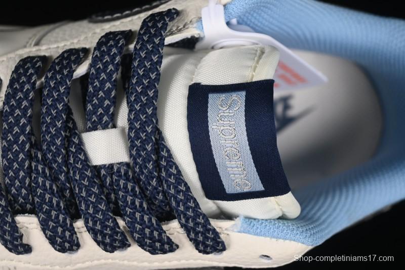 Nike Air Force 1 '07 Low Supreme Collaboration Dual-Tone Blue Label Casual Sneakers - XS1958-565
