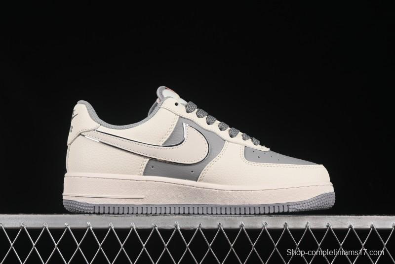 Nike Air Force 1 '07 Low Supreme Casual Sneakers with Full-Length Air Cushion - HH7518-058