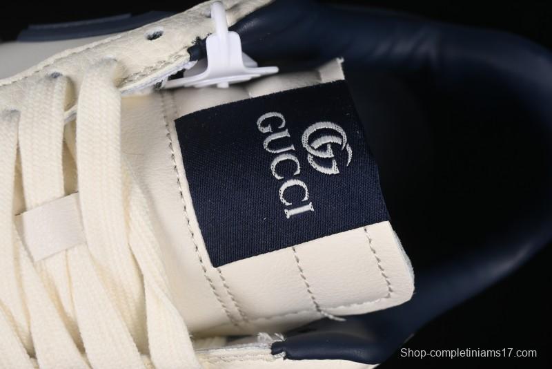 Nike Air Force 1 '07 Low Gucci Collaboration Large Swoosh Gum Sole Casual Sneakers - XS3464-576