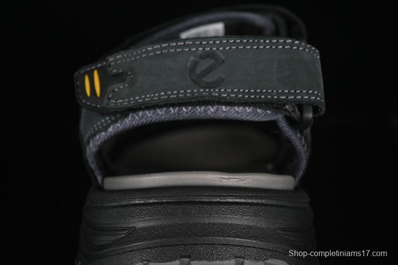 ECCO Off Trail Series Sporty Casual Sandals with Adjustable Hook-and-Loop Closure - 63251701002