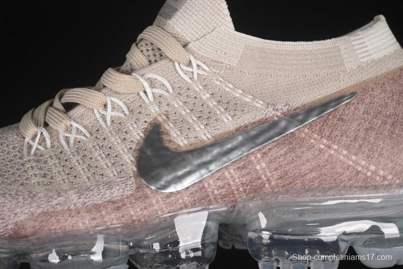 Nike Vapormax Flyknit Breathable Casual Running Shoes with Full-Length Air Cushion - 849557-202