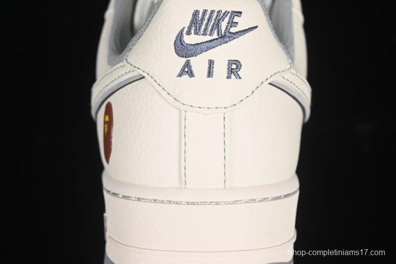 Nike Air Force 1 '07 Low BAPE Collaboration Beige Starry Sky Casual Sneakers - HH7518-065