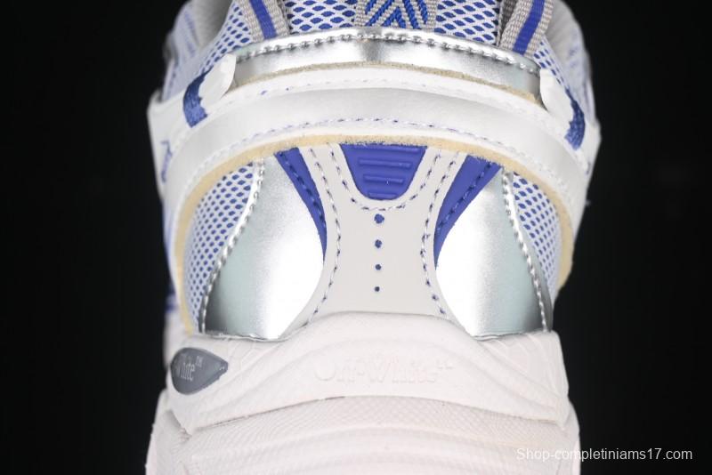 Off-White Be Right Low-Top Lifestyle Sneakers in White Blue - X.E5