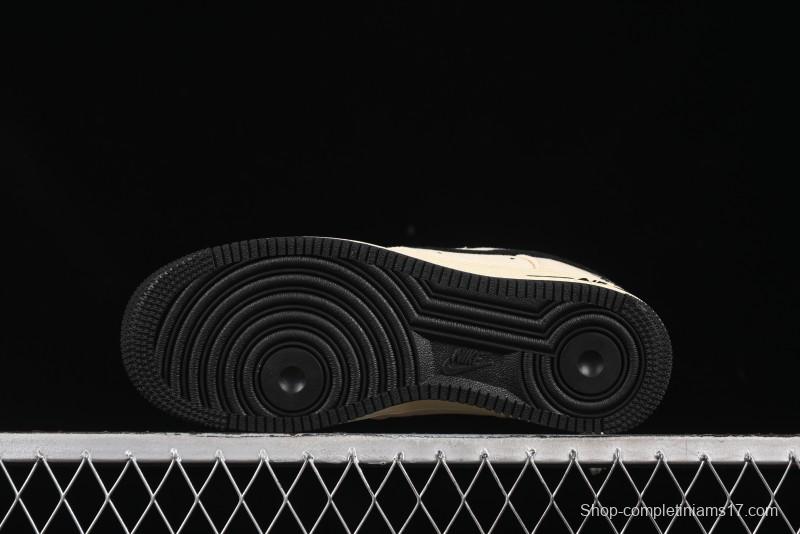 Nike Air Force 1 '07 Low Stussy Collaboration Hemp Low-Top Casual Sneakers - XX3168-153