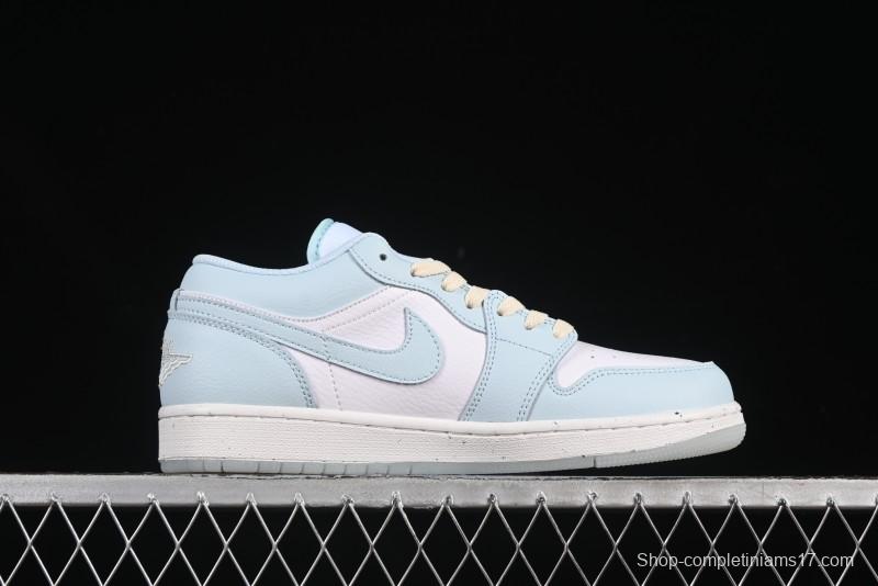 Nike Air Jordan 1 Low AJ1 Mint Blue Casual Lifestyle Sneakers - HJ5999-400