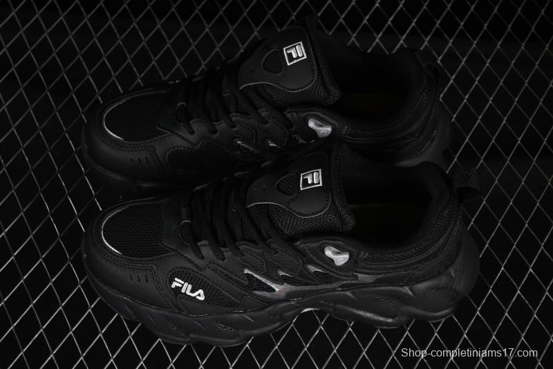 Fila Fusion Fern 2.0 Retro Chunky Sneakers with 3CM Thickened Platform Sole - F12M511101FBD