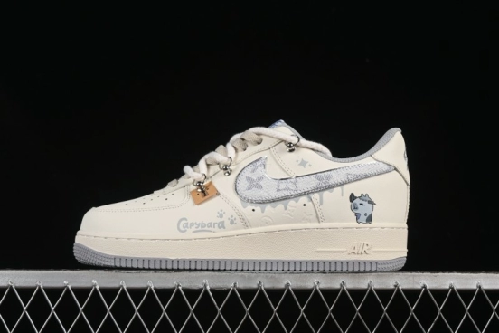Nike Air Force 1'07 Low x Capybara "Frankenstein" Casual Sneakers - LV0506-220
