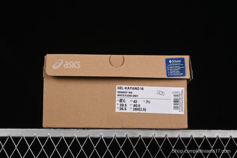 Asics Gel-Kayano 14 Running Shoes with FF BLAST PLUS Cushioning and 3D Visible GEL - 1203A537-106