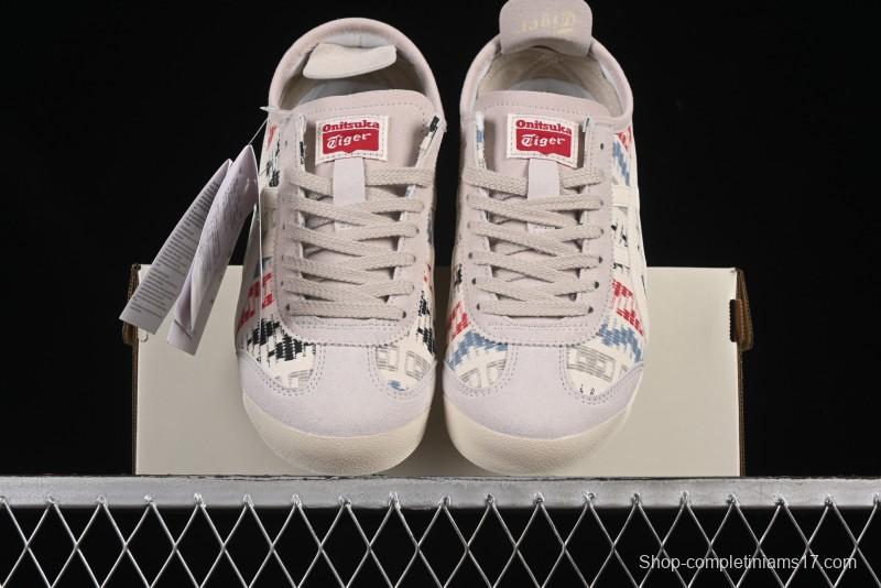 Onitsuka Tiger Mexico 66 Low-Top Leather Sneakers - 1183B648-100