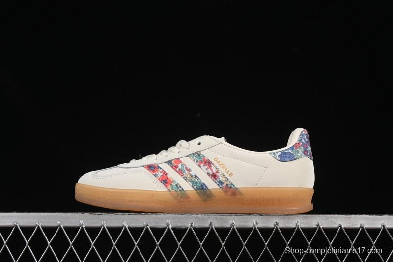 Adidas Originals Gazelle Indoor Retro Casual Slip-Resistant Wear-Resistant Low-Top Sneakers - JH7370