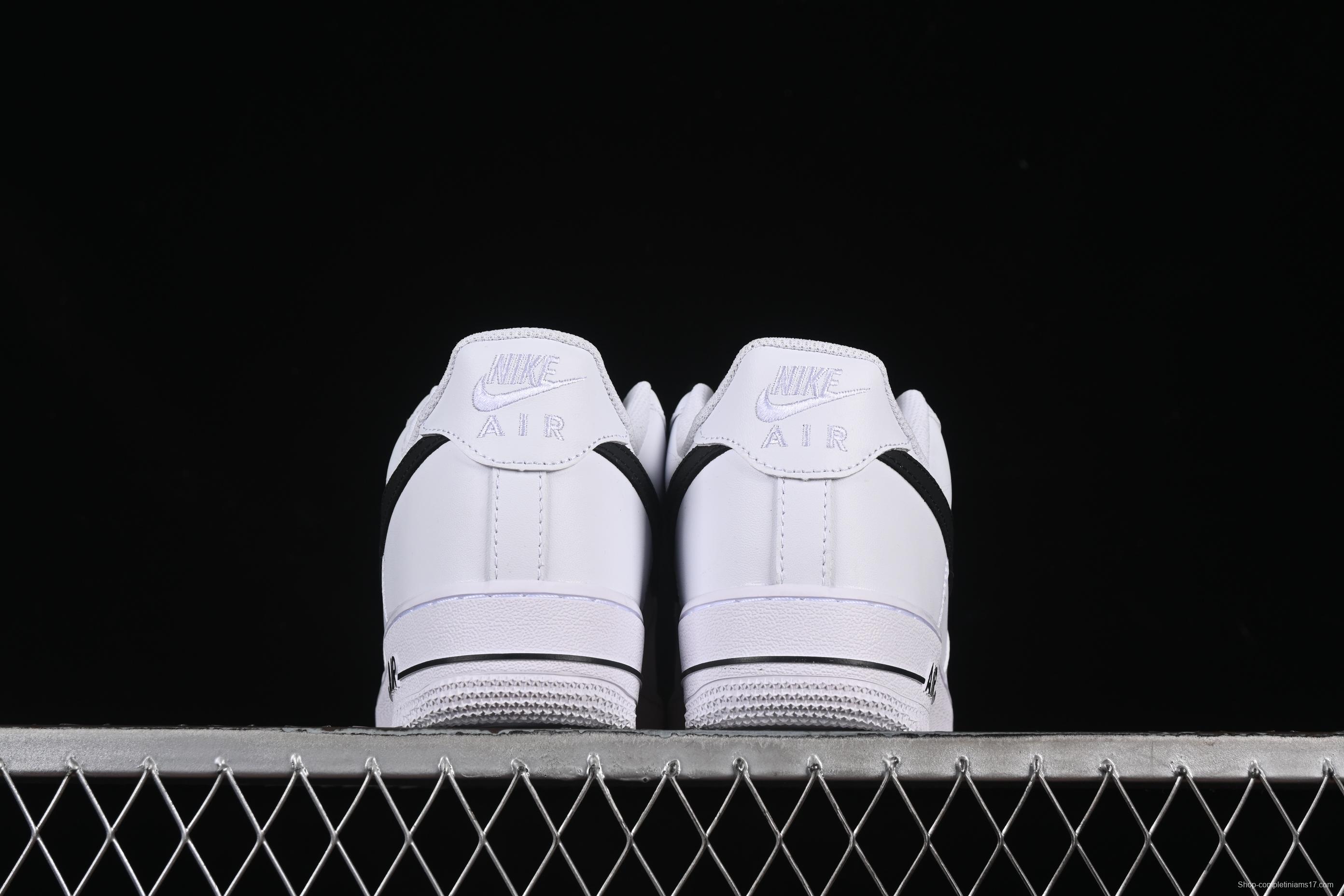 Nike Air Force 1 '07 Low White Black Hemp Casual Sneakers - ZH0316-072