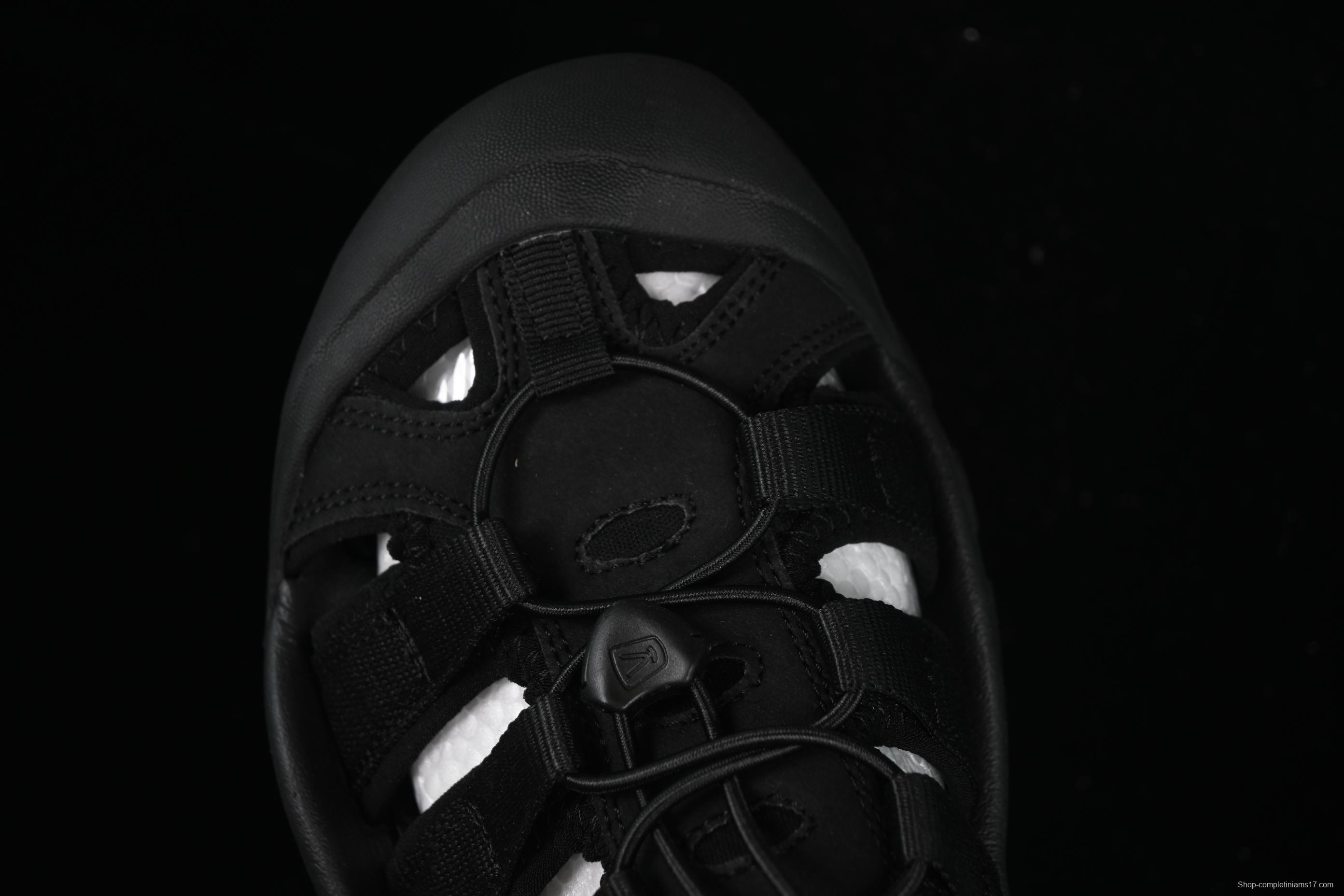 Keen Newport Summer Trendy Woven Elastic Strap Water Hiking Outdoor Sandals - 1022258 Black White