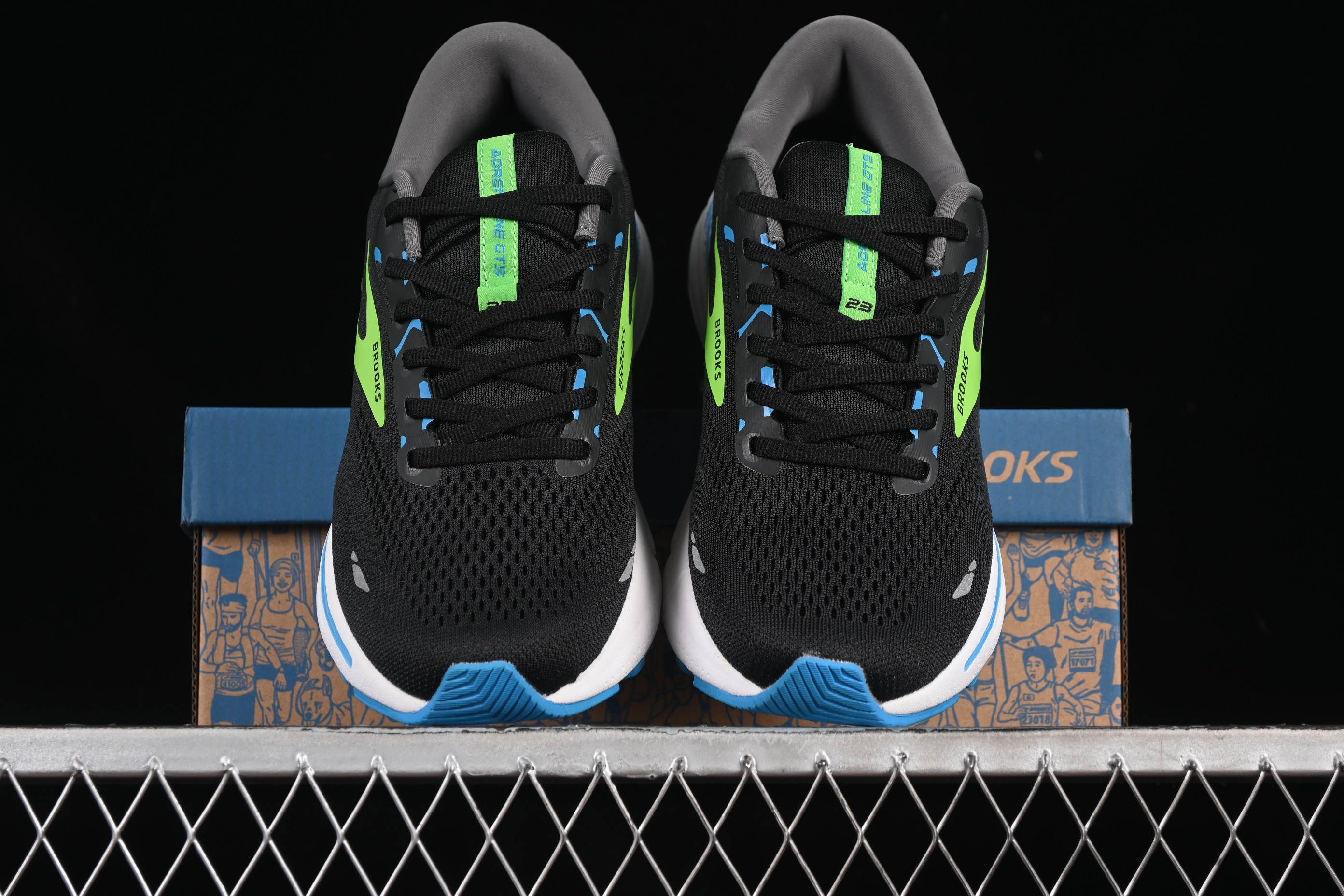 Brooks Adrenaline GTS 23 Running Shoes with Enhanced Support and Breathable Mesh - 1103911B006
