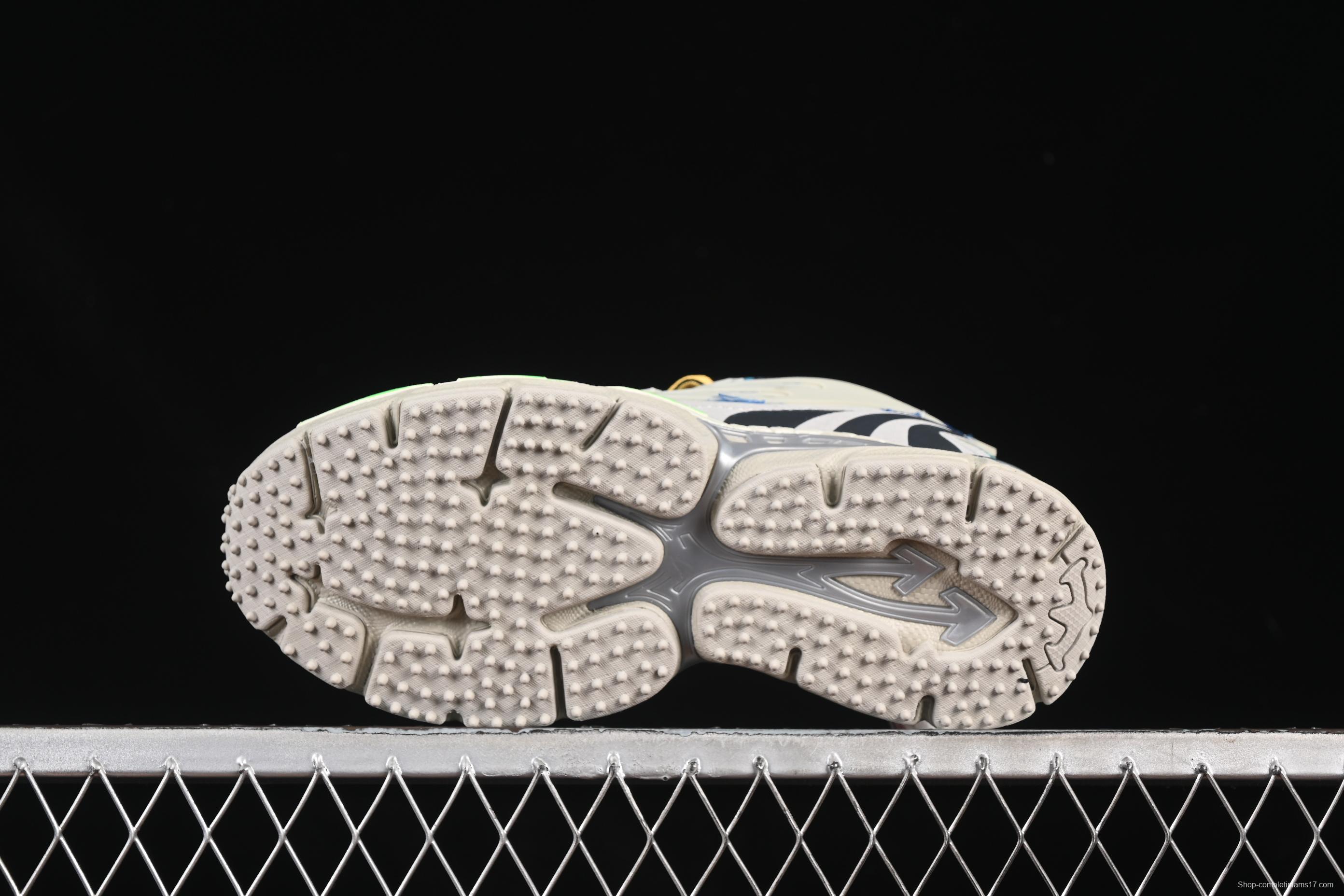 Off-White Be Right Low-Top Lifestyle Sneakers in Grey Green - C.D4