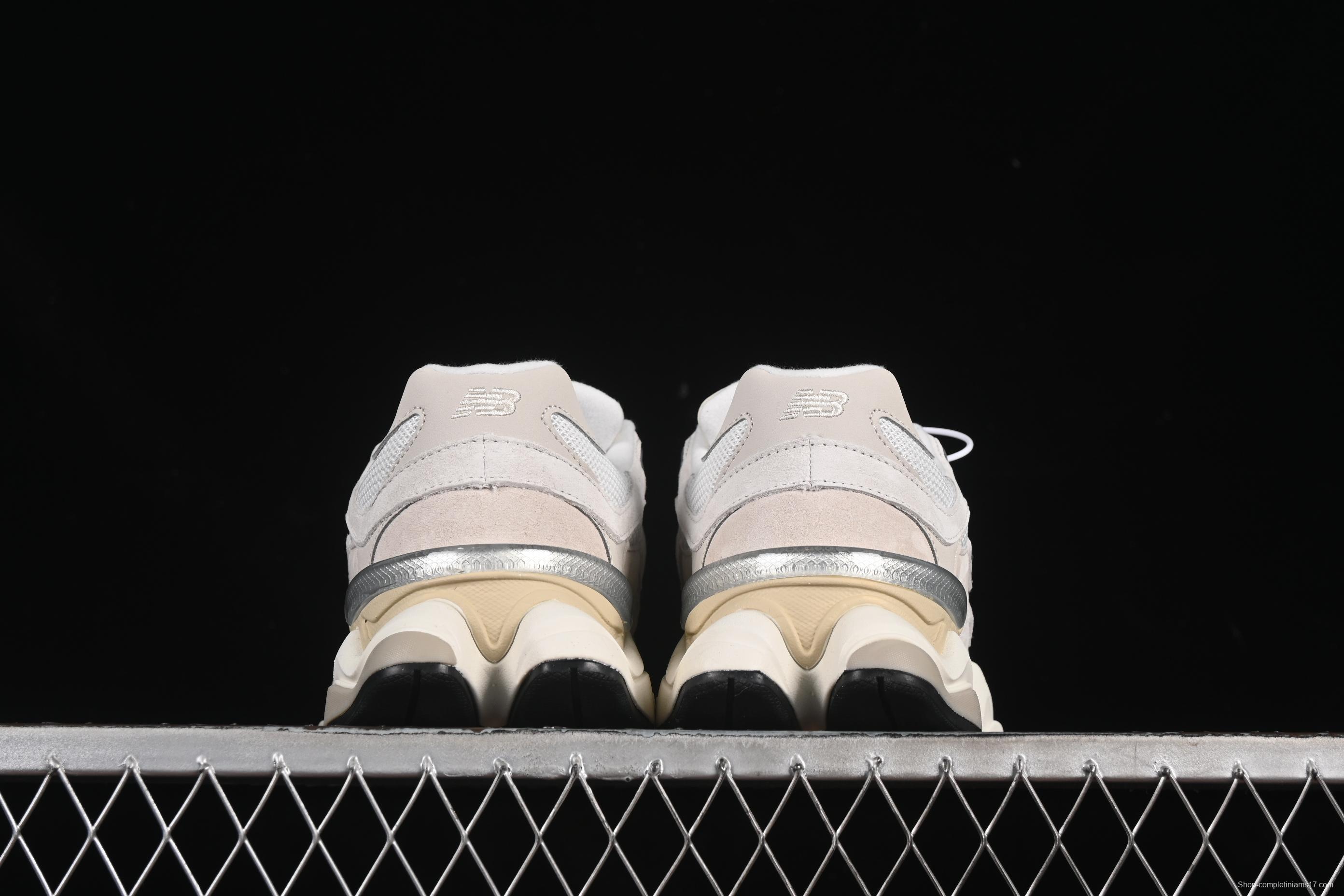 New Balance Joe Freshgoods x New Balance 9060 Retro Running Shoes with ABZORB Cushioning - U9060WHT