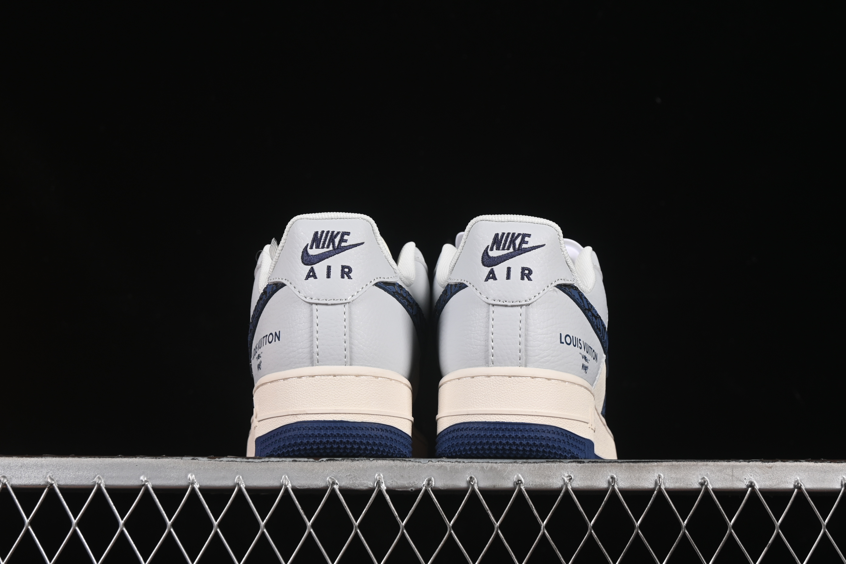 Nike Air Force 1 '07 Low LV Collaboration Blue Stone Grain Casual Sneakers - JJ2508-701