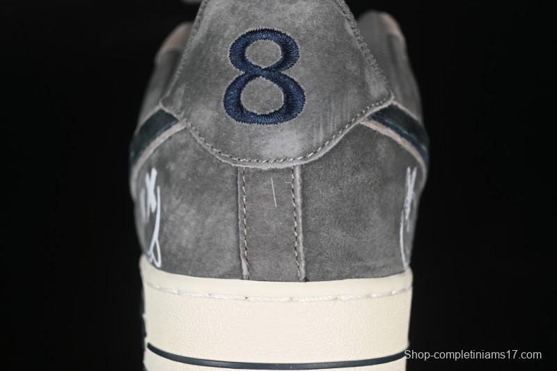 Nike Air Force 1'07 Low Grey Faced Prince Casual Sneakers - YD2452-808