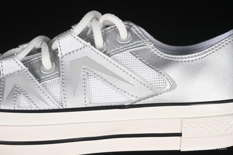 Converse Chuck 1970s Future Silver Low-Top Casual Sneakers - A15188C