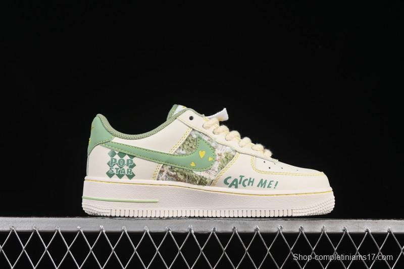 Nike Air Force 1'07 Low Bubble Mart Dimoo Casual Sneakers - FJ7740-110