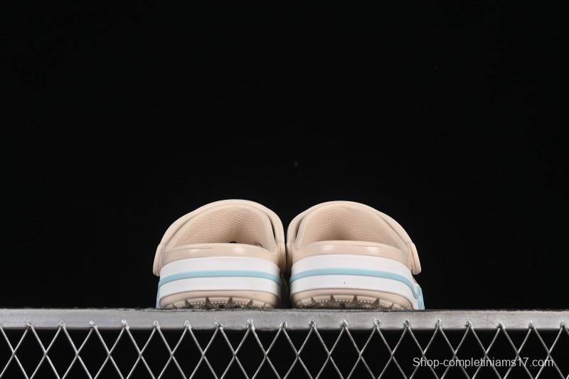 Crocs Classic Platform Clog Sandals Summer Two-Way Beach Sandals - B.D4