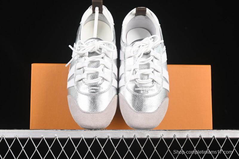 Louis Vuitton Sneakerina Round Toe Lace-Up Ballet Style Flat Training Shoes - N.F6