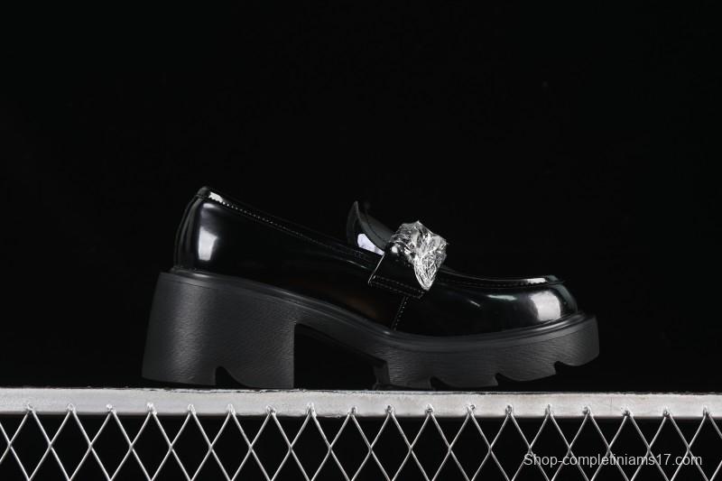 GG-CC Platform Loafers Casual Shoes with Thick Sole - G23X5112A