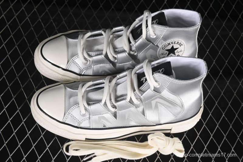 Converse Chuck 1970s Future Silver High-Top Casual Sneakers - A15187C