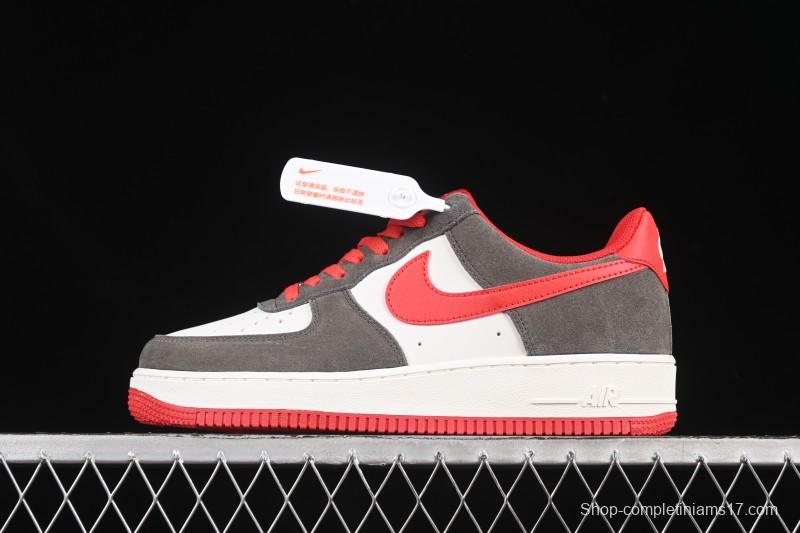 Nike Air Force 1'07 Low Casual Sneakers with Full-Length Air Cushion - FQ8714-201