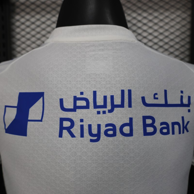 Player Version 25/26 Al-Hilal Away WHITE Jersey