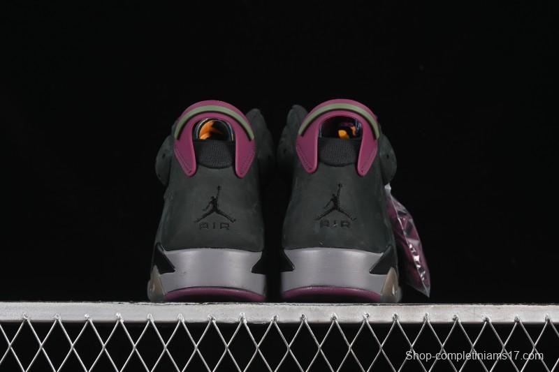 Nike Air Jordan 6 Retro Bordeaux Premium Suede Sneakers - CT8529-063