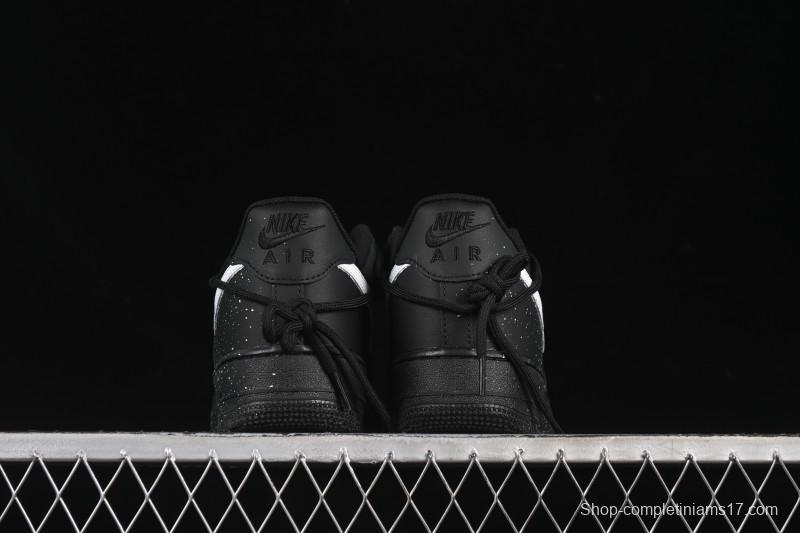 Nike Air Force 1'07 Low White Starry Splatter Casual Sneakers - ZH0316-090