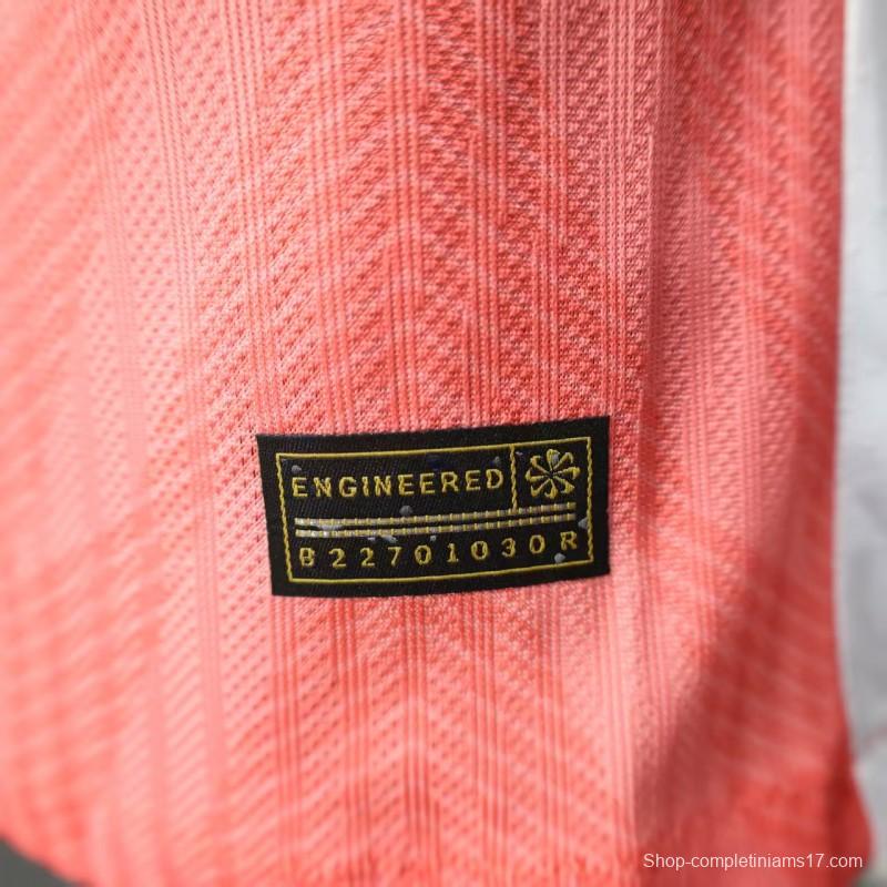 Player Version 25/26 Barcelona Pink with White Trim Jersey