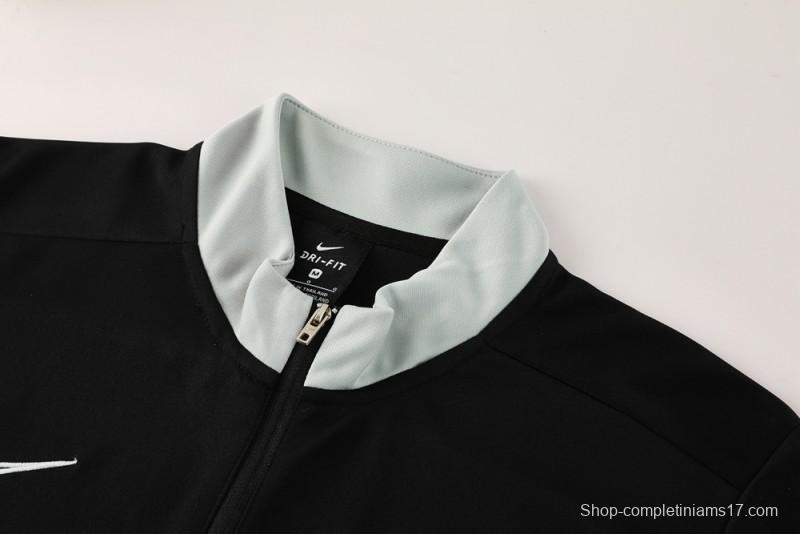 2025 Nike Black Full Hoodie Zipper Jacket +Long Pants