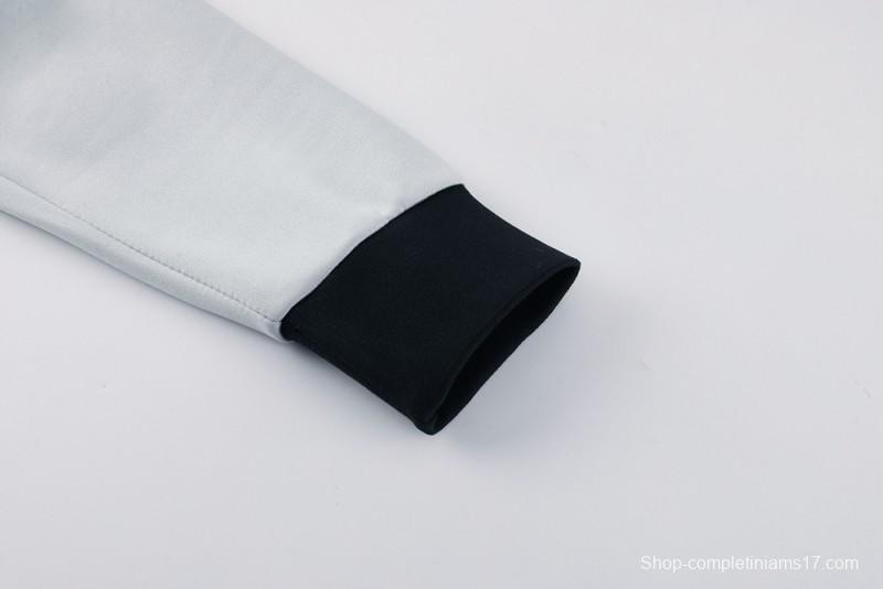 2025 NIKE Grey Full Zipper Jacket + Long Pants