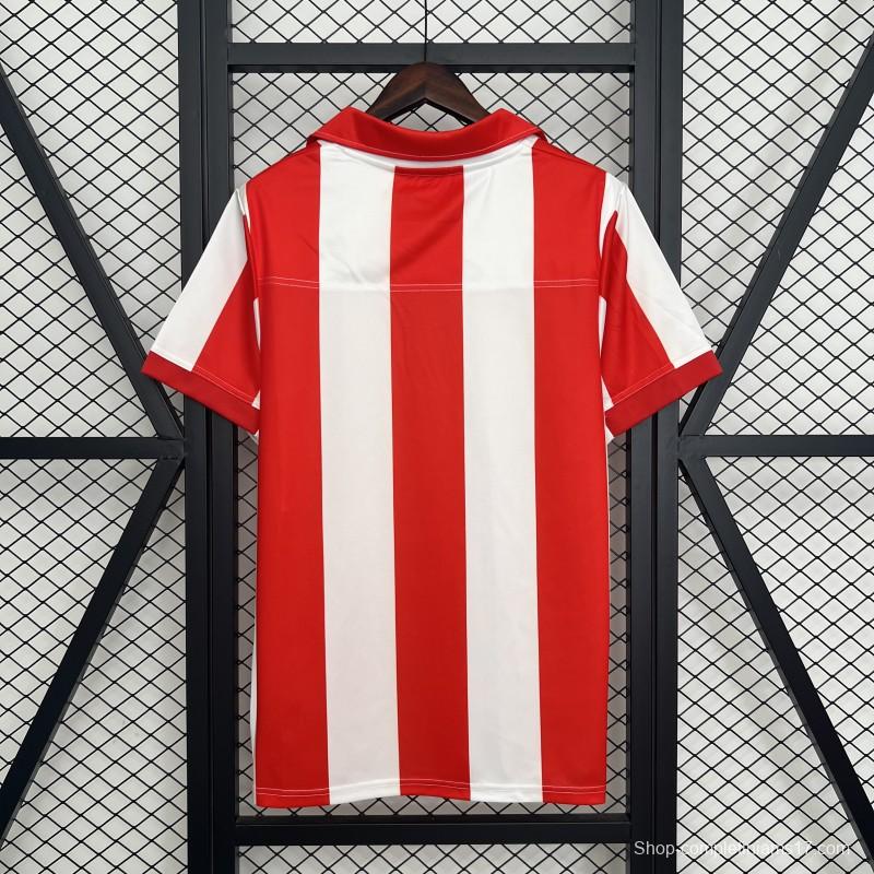 03/04 Retro Atletico Madrid Centenary Home Stadium Jersey