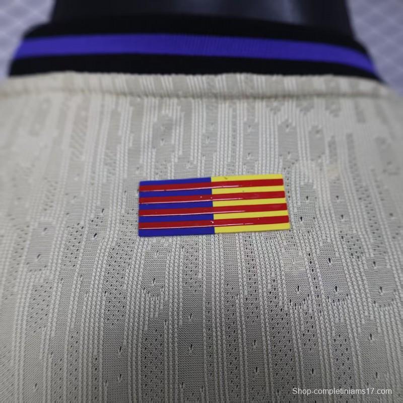Player Version 25/26 Barcelona Away Jersey