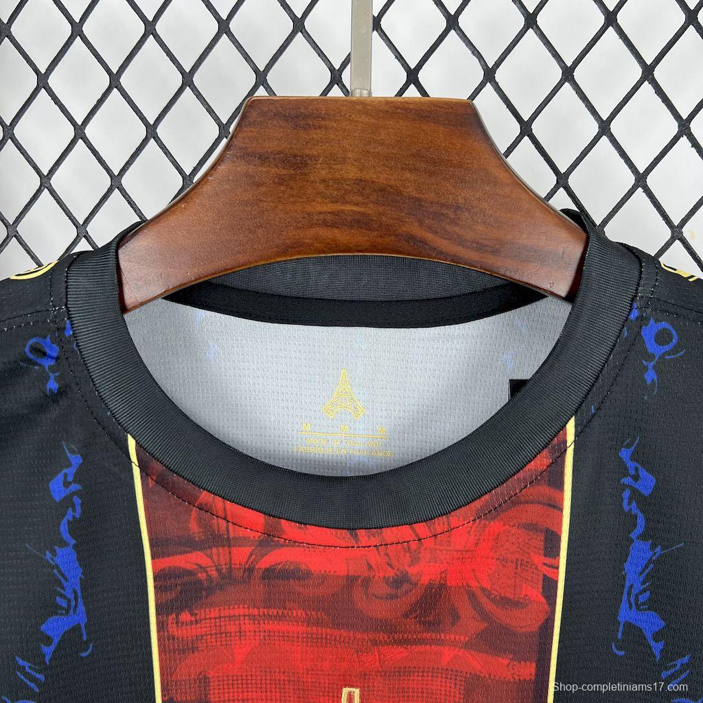 2025/26 Paris Saint-Germain (CAMPEONES DE EUROPA) Red And Blue Jersey