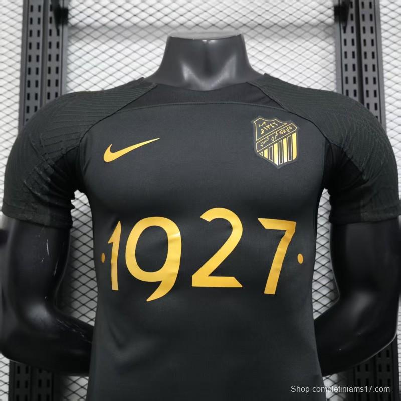 Player Version 25/26 Al-Ahli Champion Black Jersey