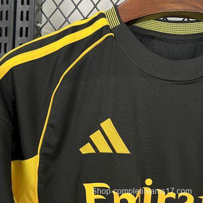 2025/26 Real Madrid Black And Yellow Special Edition Jersey