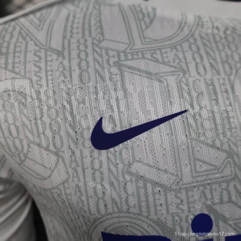 Player Version 25/26 Chelsea White Pre-Match Jersey